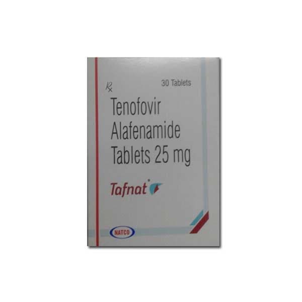 Tafnat 25mg _ Tenofovir Alafenamide 25mg Tablets Natco